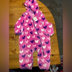 18-24 month Hatley baby fleece bunting NWT